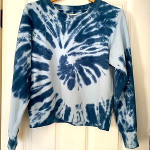Madewell, tie-dye 100% cotton, new without tags, never worn sweatshirt